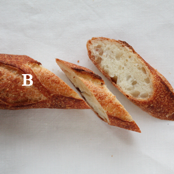 バゲットの切り方