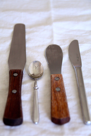 ヘラやナイフ