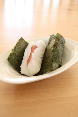 棒状のおにぎり