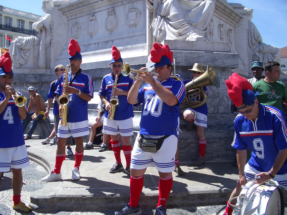 応援団のパワー