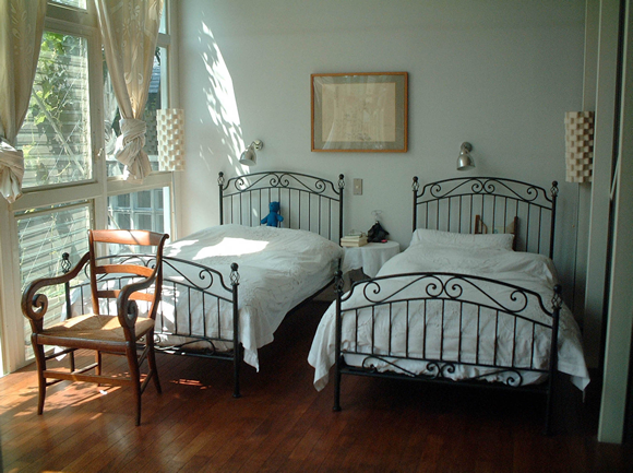 こぐれひでこさんのベッドルーム