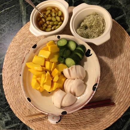 コリンキーのぬか漬け