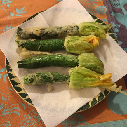 ズッキーニのてんぷら